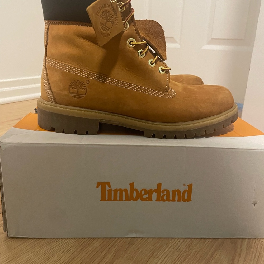 Timberland Men's 6 Inch Premium Boots Size 9.5